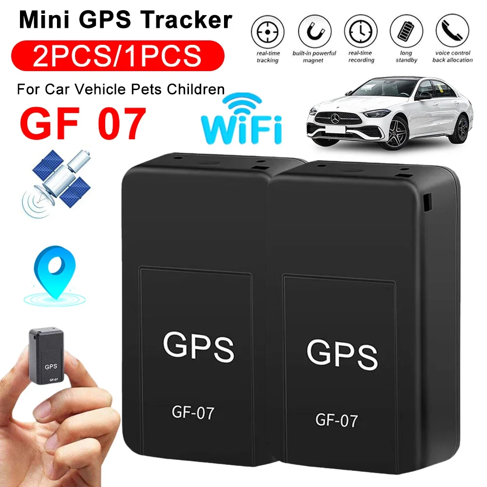 Mini GPS Car Tracker GF07 Real TimeTracking Car ShopifyzShopifyz